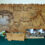 New ~ Fort Peck River Map Wall Art